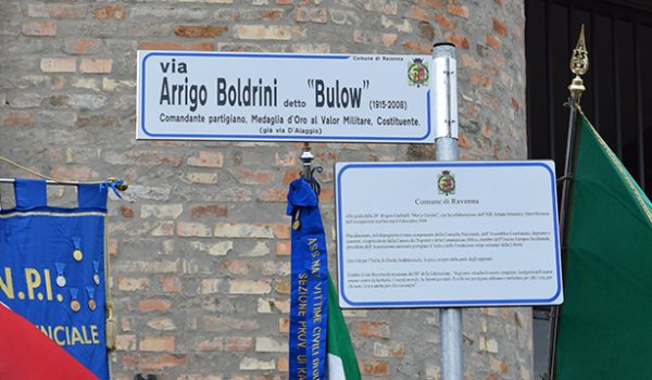 Foto via intitolata a Boldrini