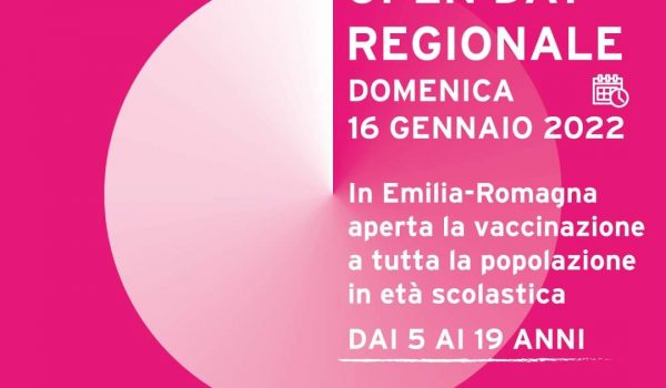 open day vaccinale 5-19 anni