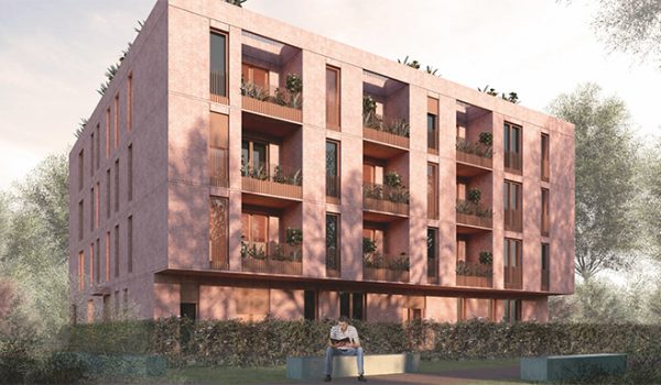 Rendering progetto vincitore concorso progettazione san biagio