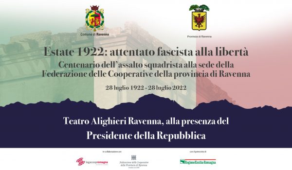Diretta Presidente Mattarella centenario dell'assalto squadrista alla Federazione delle coop