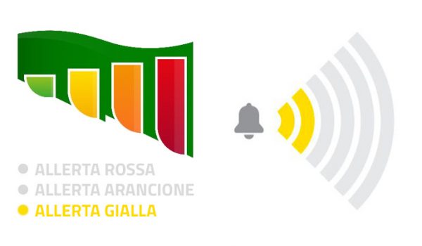 Allerta meteo Gialla