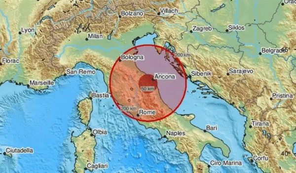 Terremoto novembre 2022
