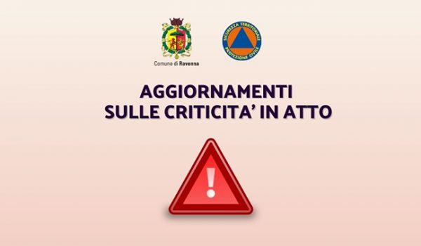 aggiornamento criticità