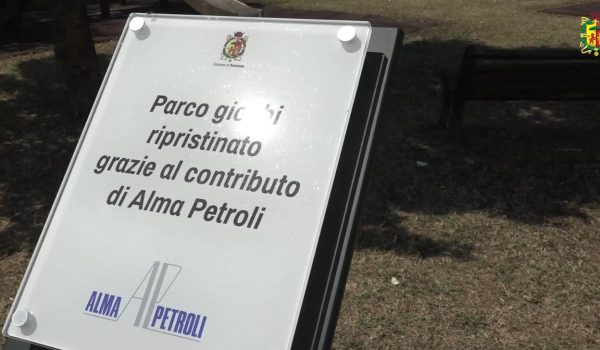 Giochi parchi pubblici Alma Petroli